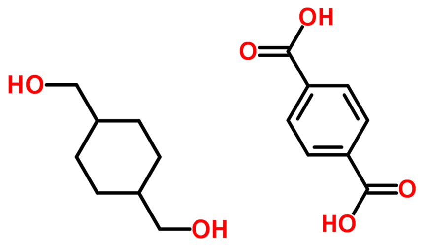 Terephthalic acid + Cyclohexane-1,4-dimethanol