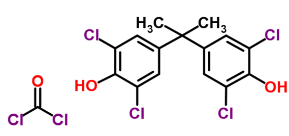 Poly(2,6,3',5'-tetrachlorobisphenol A carbonate)