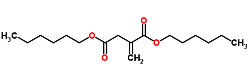 Dihexyl-2-methylenesuccinate