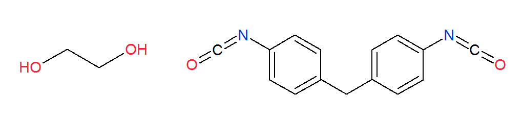 Ethylene glycol / Diphenylmethane diisocyanate