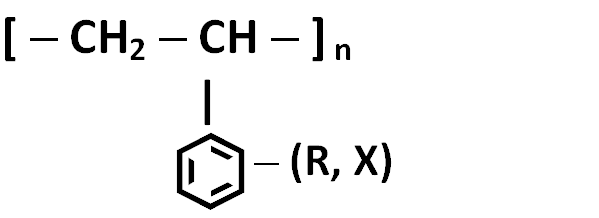 Polyhalostyrenes