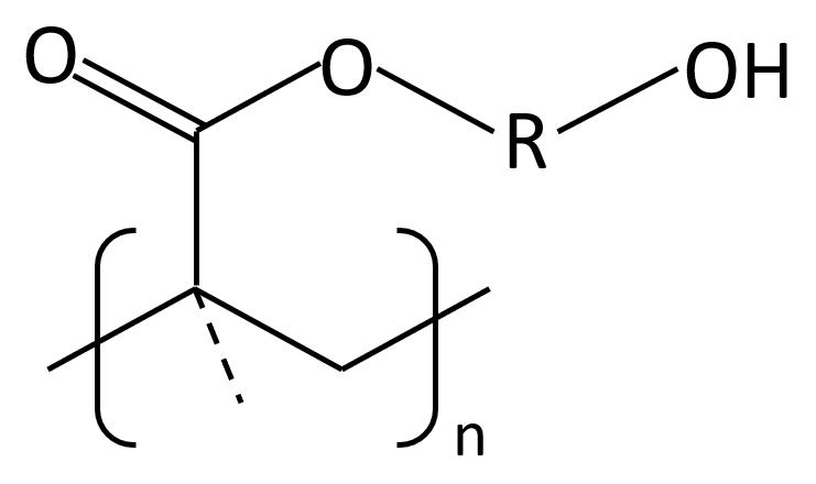 Polyhydroxymethacrylates