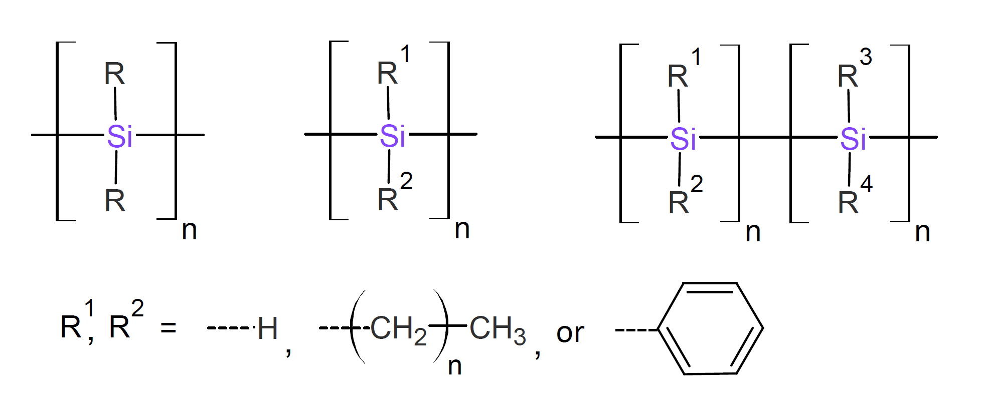 Polysilanes